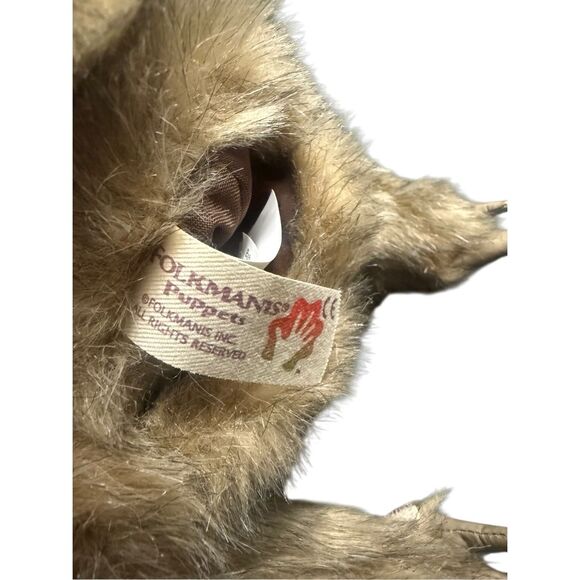Folkmanis Two toed Baby Sloth Puppet 11" Long Stuffed Animal - Picture 10 of 14
